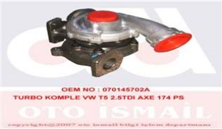 7209315005S TURBO KOMPLE VW T5 2.5TDI AXE 174 PS resmi