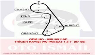 TRİGER KAYIŞI VW PASSAT 1.8 T  (97-00) resmi