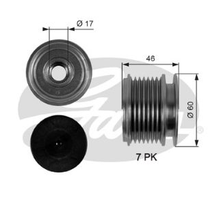 ALTERNATÖR RULMANI  W203 W211 02- resmi