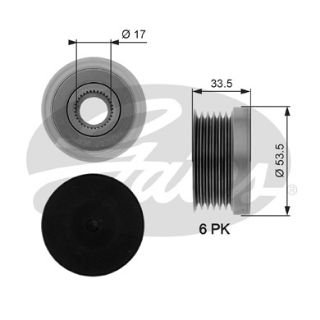 ALTERNATÖR RULMANI BMW E81 E87 E30 E46 E90 E91 E92 E60 E61  X1  X3 resmi