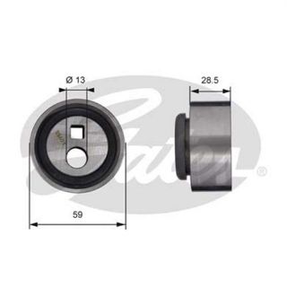 EKSANTRİK GERGİ RULMANI P106 II 1.4-1.5D 96- - SAXO 1.5D 96-04 - XSARA 1.5D 97-00 -MİCRA II-ROVER resmi