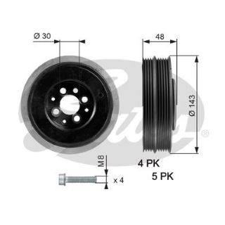 KRANK KASNAGI PASSAT 00>05 A4 00>04 A6 00>05 1.9 TDI resmi