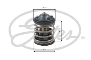 THERMOSTAT 87C TOYOTA AURIS-AVENSİS 1.6 D4-D resmi