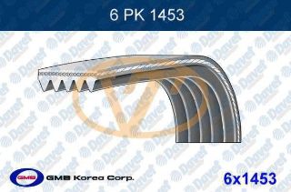 V GERGİ KAYIŞ (ALTERNATÖR) P206 PARTNER II BERLİNGO II (1,4 8V) XSARA II XSARA PICASSO BERLİNGO II PARTNER II 1,6 8V / 1,6 16V XANTIA II C5 EM 2,0HDI 8V OLCU: (6PK1451) KLIMASIZ resmi