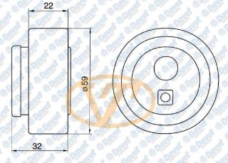 VANTILATÖR GERGİSI CITROEN AX  BERLİNGO  BX  C15  SAXO  XSARA  ZX  XM  XANTIA  PEUGEOT 106  205  206  306  309  405  406  605  806  EXPERT  PARTNER resmi