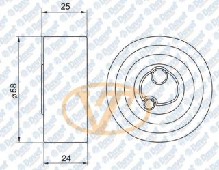 VANTILATÖR GERGİSI SUZUKİ CULTUS  FORSA  JIMMY  SA 310  SA 413S  AMURAI  SE 416  SF 413  SIERRA  SJ 413  SIPRINT  SWİFT  VİTARA resmi