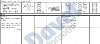 SEGMAN STD TU5JP / J2 78.50MM ( PEUGEOT : 106 206 306 1.6I 1994-- ) resmi