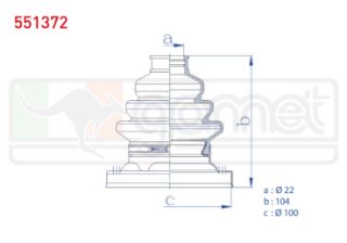 AKS KÖRÜĞÜ KİTİ SOL SAĞ ARKA METAL İÇ BMW 3 SERISI (E46) 320 D 22X104X100 1998-2005/ 5 SERISI (E39) 520 D 1995-2003/ X5 (E53) 3.0 D 2000-2007/ Z3 (E36) 2.8 1995-2003 resmi