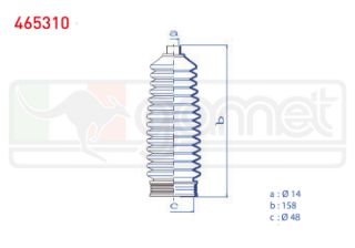 DİREKSİYON KÖRÜĞÜ ZF VECTRA B 95-00 resmi