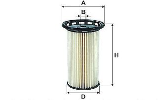 YAKIT FILTRESI (VW GOLF 13-  PASSAT 15-  POLO 18-  AUDI A3 13-20  SEAT LEON 13-  SKODA OCTAVIA 13-) KISA TIP resmi