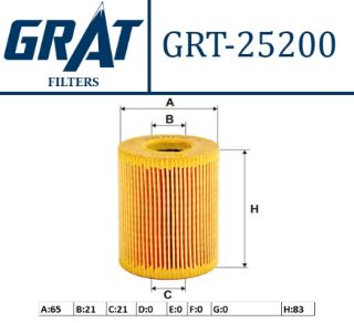 YAG FILTRESI - (CHEVROLET: CAPTIVA 06>12 "2.0 D" / CAPTIVA - EPICA - LACETTI - NUBIRA 07> "2.0 D" / CRUZE 09> "2.0 D" / OPEL: ANTARA 06>12 "2.0 D" ) resmi