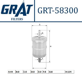 BENZIN FILTRESI ( UNIVERSAL TIP ) resmi