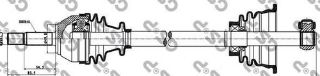 ÖN  AKS SOL R19 (RN 8 901) / (DIS FREZE:21 UZUNLUK:639,5) resmi