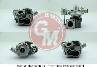 TURBO ŞARJ DOBLO - MAREA 1.9 MJT JTD 100/105 BG  <- 06 resmi