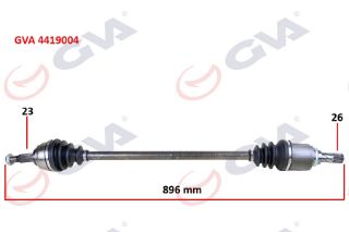 AKS ÖN KOMPLE SAĞ CLİO IV-SYMBOL 1.5DCI 12 LOGAN II-SANDERO II-STEPWAY 1.5DCI 10 STEPWAY II 1.6-16 16V resmi