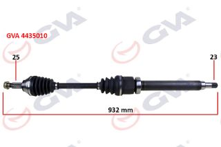 KOMPLE AKS SAĞ FOCUS 1.4 16V DAW-DBW 98-04 934MM resmi