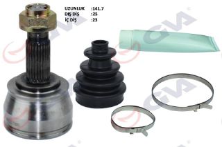 AKS KAFASI DIŞ ÖN CORSA D/PUNTO 1.3CDTI/MTJ 05-12 75HP DTH 25X23X51 144.5MM resmi