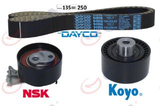 EKSANTRİK GERGİ KİTİ 135X254 P206-207-307-1007-C2-C3-C4 1.4 16V KFU ET3J4 K015615XS resmi