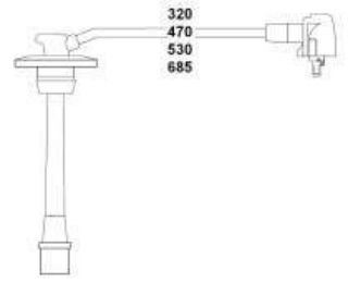 BUJİ KABLO TAKIMI SPARK 0,8 <10 resmi
