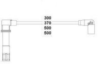 BUJİ KABLOSU BORA GOLF IV POLO 1.4 16V 97 01 AXP AKQ AHW APE AHW AUA resmi