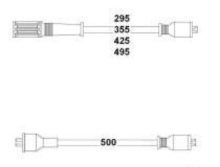 BUJİ+BOBİN KABLOSU DOGAN-ŞAHİN-KARTAL-SERÇE-1241.6 8V(ESKİ MOTOR) resmi