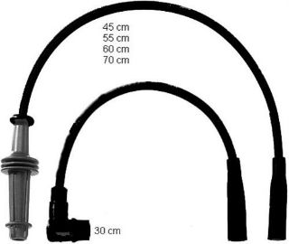 BUJİ KABLOSU P106 I-P205 I-P309 I-II-AX-BX-ZX 1.0-1.1-1.4 8V 91-96 resmi