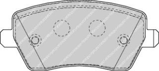 ÖN BALATA MODUS-CLİO III 05 LOGAN 02/07 ACCORD VIII 2.0 02/03 MİCRA 03 SWİFT 05 NOTE 06 resmi