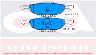 ÖN BALATA CONNECT 6.02 FOCUS 2.0 CC 02/11.04 MAZDA 3 VE 5 SERİSİ resmi