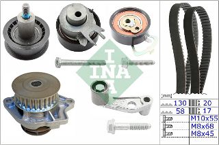 TRİGER SETİ+SU POMPASI (130) A2 1.4 00- /FABIA 1.4 16V 99- resmi