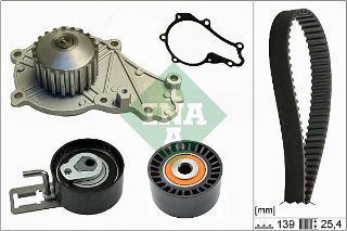 TRİGER SETİ + DEVİRDAİM SU POMPASI P206+ (T3E) P208 P207 DS3 C3 III DV4C FORD FİESTA 1,4TDCI EURO5 MOTOR (139 DIS KAYIŞ) resmi