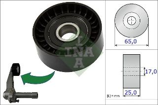 V KAYIS GERGI RULMANI ( PEUGEOT : 207-308-3008 1.4-1.6 HDI /CITROEN : BERLINGO C3-C4 1.6 HDI 08-15 ) resmi