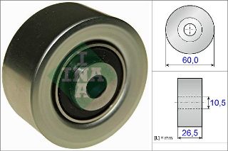 ALTERNATÖR V KAYIŞ GERGİ RULMANI 206 1.4 98> UTU3A TU3JP XSARA PICASSO 1.6 05> TU5JP4 resmi