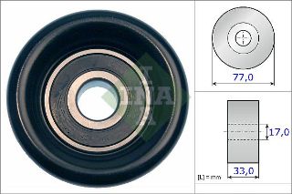 X ALTERNATÖR GERGİ RULMANI H1-STAREX-SORENTO 2.5 CRDİ 01 76X33X17 WKM64012 resmi