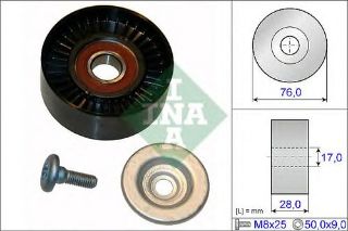 V KAYIŞ GERGİ RULMANI M271 W203-209-211 02-09 resmi