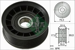 ALTERNATÖR GERGİ RULMANI B MAX C MAX II FİESTA IV FOCUS II III TRANSİT CONNECT TOURNEO CONNECT / GRAND resmi