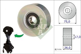 V KAYIŞ GERGİ RULMANI BMW F20 F30 MİNİ R55 R56 R57 R60 N13 resmi