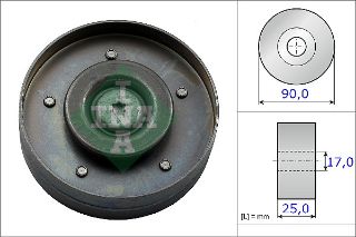 VANTILATOR GERGI RULMANI (VW: 2.0TSI AMAROK TRANSPORTER V / AUDI: 1.8TFSI 2.0TFSI A4 A5 Q5) resmi