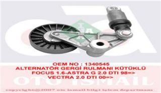 V KAYIŞ GERGİ RULMANI X20DTH Y20DTH X22DTH Y22DTH Y22DTR ASTRA G VECTRA B VECTRA C OMEGA B FRONTERA B 94-04 resmi