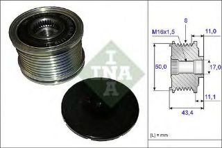 ALTERNATÖR KASNAĞI OM642 W164-251-221-219 06- resmi