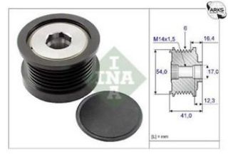 ALTERNATÖR KASNAĞI 1,6 EGEA-500-FOCUS II-FIESTA IV 06- resmi