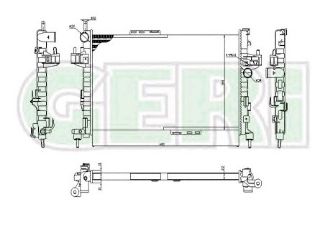 RADYATÖR RA0200850 CORSA-C 1.3 CDTI resmi