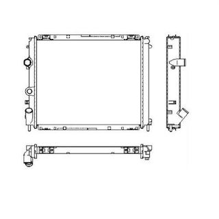 RADYATÖR CLİO II 98 KNG 98-03 AC MEK 478X389X33 RA0230580 resmi