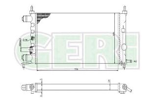 RADYATÖR RA0200770 ASTRA-G (98-) 1.4İ 16V 1.6İ 16V KLİMALI resmi