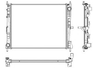 SU RADYATORU ( RENAULT : CLIO III / MODUS 1.2 16V 1.5DCI 05-- ) resmi