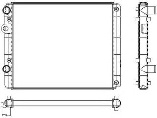 SU RADYATORU-KLIMASIZ 430×380 (VW POLO 95-02) resmi