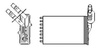 KALORİFER RADYATÖRÜ RA2230520 R19 CLİO (98-) MAKO TİP resmi