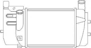 TURBO RADYATÖRÜ İNTERCOOLER VERSO-YARIS 1.4 D4-D 2011 250X190X64 resmi