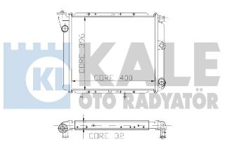 XXXRADYATOR 3 SIRA SUPER (RENAULT: R9-R11) resmi