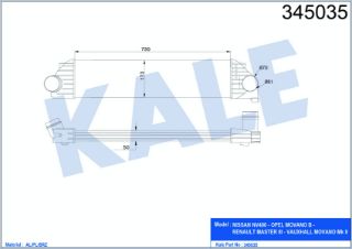 TURBO RADYATÖRÜ MASTER III/MOVANO B 2.3DCI 10> resmi