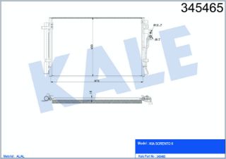 RADYATÖR KLİMA SORENTO 10= 2.4 resmi